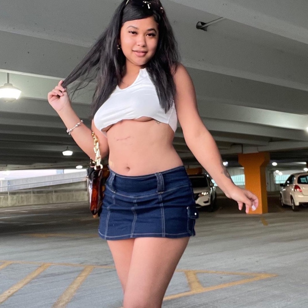 Jean Mini Skort